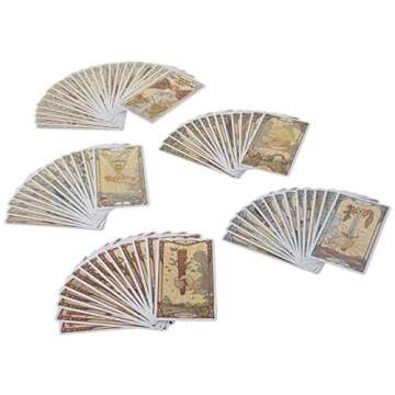 Golden Art Nouveau Tarot - Beautiful Tarot Experience