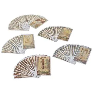 Golden Art Nouveau Tarot - Beautiful Tarot Experience