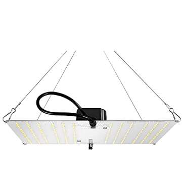 Horticulture Lighting Group HLG 100 V2 4000K 95W LED Quantum Board Grow Light Veg & Bloom with High Efficiency Upgraded Version 2 Samsung LM301B, Full Spectrum Growing Lights for Indoor Plants
