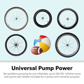 Schwinn Air Center Max Floor Bike Pump with Gauge