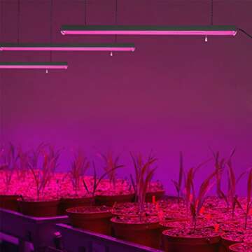 LEONLITE 4 ft LED Grow Light - Perfect for Indoor Gardening