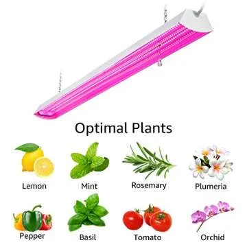 LEONLITE 4 ft LED Grow Light - Perfect for Indoor Gardening