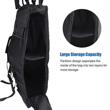SUPAREE Roll Bar Storage Bags for Jeep Wrangler