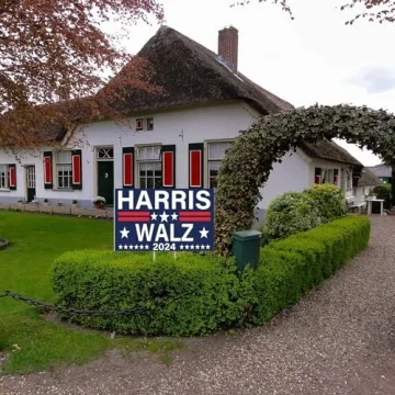 Harris 2024 Yard Sign - Kamala For President