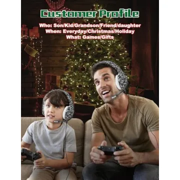 FEIYING 7.1 Surround Sound Gaming Headset Noise-Cancelling Mic