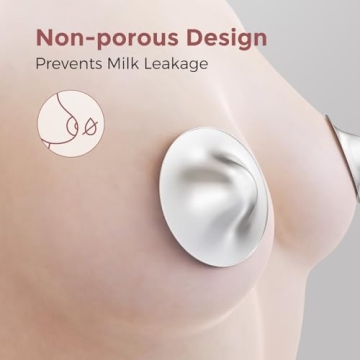 Momcozy Silver Nursing Cups for Breastfeeding Comfort