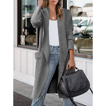 ANRABESS Women's Long Cardigan for Fall Fashion