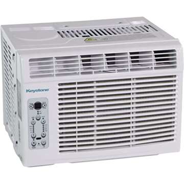 Keystone 5,000 BTU Window Air Conditioner and Dehumidifier