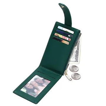 Badiya RFID Card Holder Wallet Slim Secure Stylish