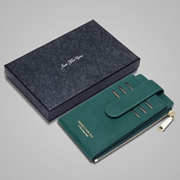 Badiya RFID Card Holder Wallet Slim Secure Stylish