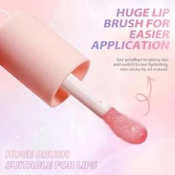 LANGMANNI Lip Oil - Hydrating Strawberry Lip Balm