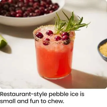 Iceman Pebble Ice Machine for Quick Nugget Ice Production