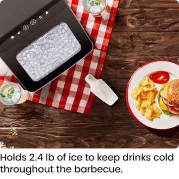 Iceman Pebble Ice Machine for Quick Nugget Ice Production