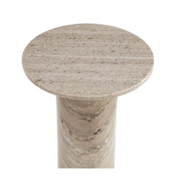 Buy Claude Gray Marble Accent Table by Bassett Mirror