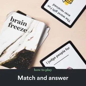 Brain Freeze After Dark Party Game - The Hilarious Speak-Before-You-Think Card Game for Friends, Family, College Students, Fun Parties and Board Games Night with Your Group