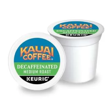 Kauai Coffee Keurig K-Cup Pods - Decaffeinated - Medium Roast – Premium Arabica (10 Count)
