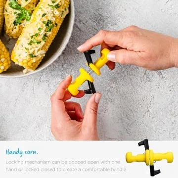 Dreamfarm Lockorns Secure Mess-Free Corn Holders