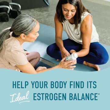 DIM Supplement Complex 250 mg | Estrogen Balance for Women | Hormone Menopause Relief, Hot Flashes & Night Sweats, & Estrogen Metabolism Support Supplements with Dong Quai | Gluten-Free | 60 Ct