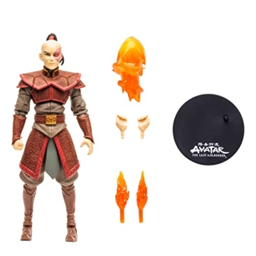 McFarlane Avatar Prince Zuko Figure With 22 Articulated Parts