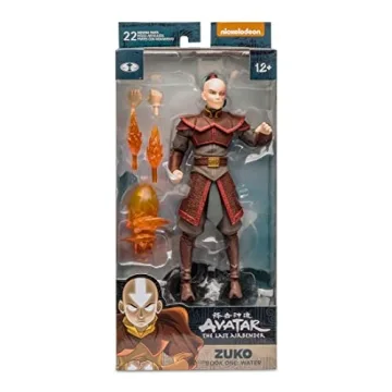McFarlane Avatar Prince Zuko Figure With 22 Articulated Parts