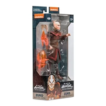McFarlane Avatar Prince Zuko Figure With 22 Articulated Parts
