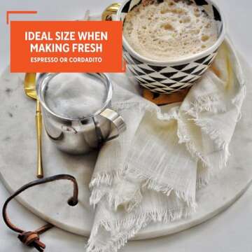 IMUSA USA Bell Creamer, 8 ounces, Silver