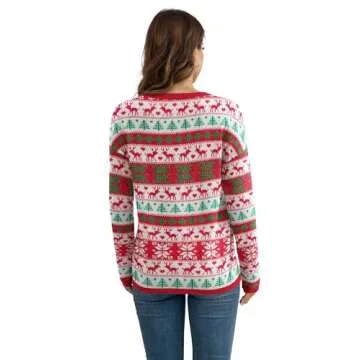 VIISHOW Women’s 2023 Funny Christmas Sweater - Soft & Stylish