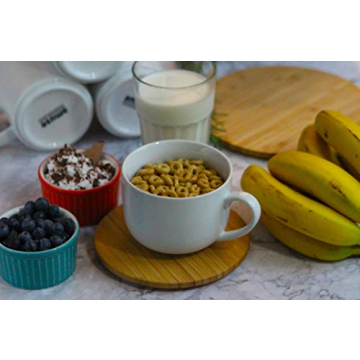 Amuse Jumbo Cozy Mugs Set of 6 for Coffee and Soups