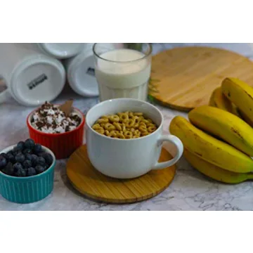 Amuse Jumbo Cozy Mugs Set of 6 for Coffee and Soups