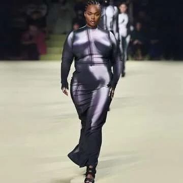 Y2K 3D Body Print Maxi Sexy Dress Women Aesthetic Long Sleeve Unique Sexy Body-Shaping Robe Party Clubwear