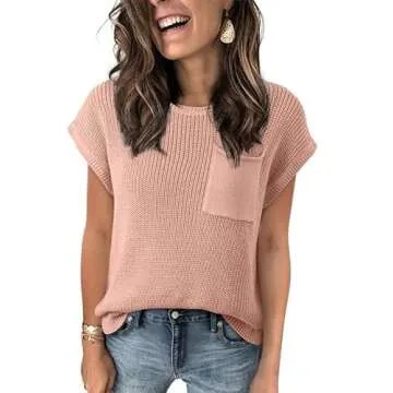 Dokotoo Women’s Cap Sleeve Tunic Top for Stylish Comfort