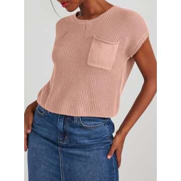 Dokotoo Women’s Cap Sleeve Tunic Top for Stylish Comfort