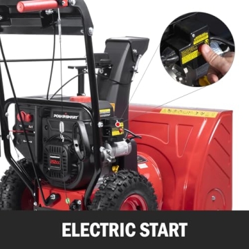 PowerSmart 24-Inch Gas Snow Blower with Electric Start
