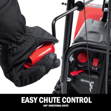 PowerSmart 24-Inch Gas Snow Blower with Electric Start