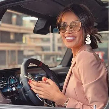 Stylish Beaded Raffia Palm Statement Earrings for Women