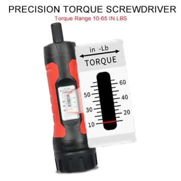 wanlvkang Precision Torque Screwdriver Set 10-65 Inch Pounds