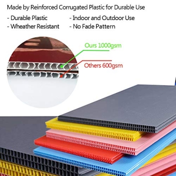 Durable Halloween Yard Signs for Haunted Decor 3 Pack