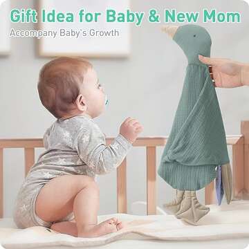 Knirose Muslin Cotton Goose Loveys for Comfortable Sleep & Play