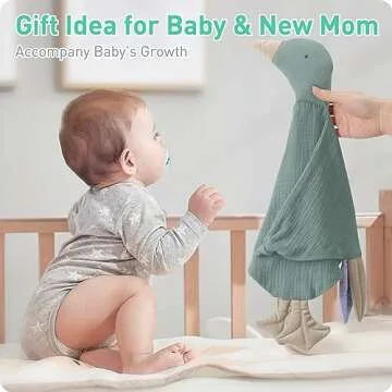 Knirose Muslin Cotton Goose Loveys for Comfortable Sleep & Play