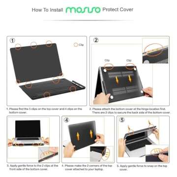 MOSISO Compatible with MacBook Pro 16 inch Case 2025 2024 2023 2022 2021 M4 M3 M2 M1 A3403 A3186 A2991 A2780 A2485 Pro Max, Plastic Hard Shell&Keyboard Cover&Screen Film&Storage Bag, Tea Petal Pink