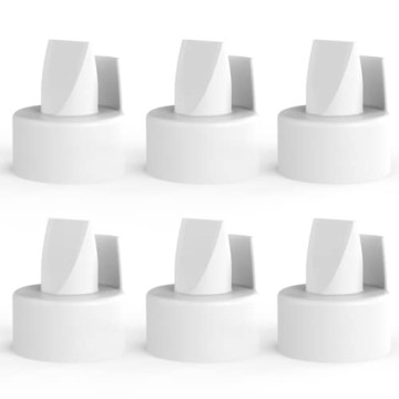 Papablic Duckbill Valves for Breast Pumps - 6 Count