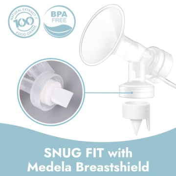 Papablic Duckbill Valves for Breast Pumps - 6 Count