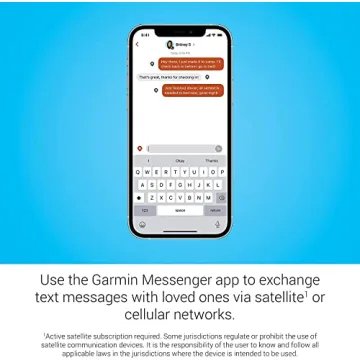 Garmin inReach Messenger Satellite Communicator GPS SOS