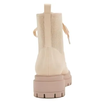 VETASTE Women's Stylish Chunky Block Heel Ankle Boots