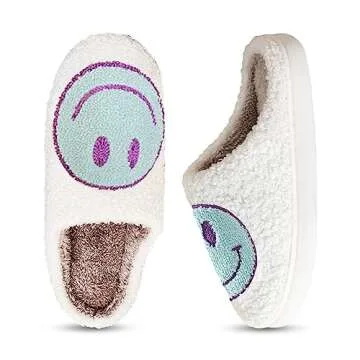 Smile Face Slippers for Happy Feet and Warm Comfort