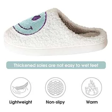 Smile Face Slippers for Happy Feet and Warm Comfort