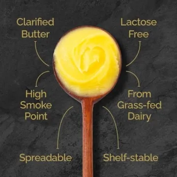 4th & Heart Vanilla Bean Ghee for Healthy Cooking