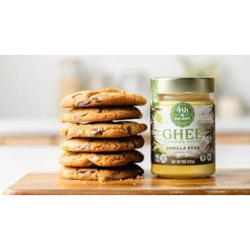4th & Heart Vanilla Bean Ghee for Healthy Cooking