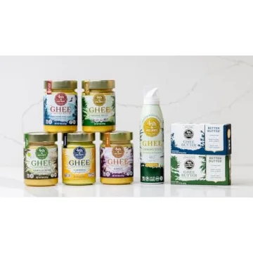 4th & Heart Vanilla Bean Ghee for Healthy Cooking