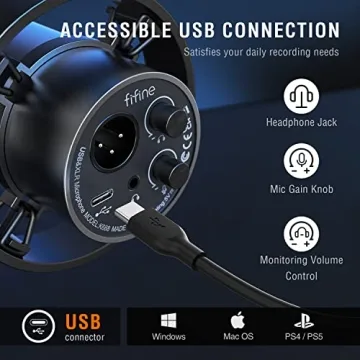 FIFINE Dynamic Microphone for Podcasts & Voice-Over